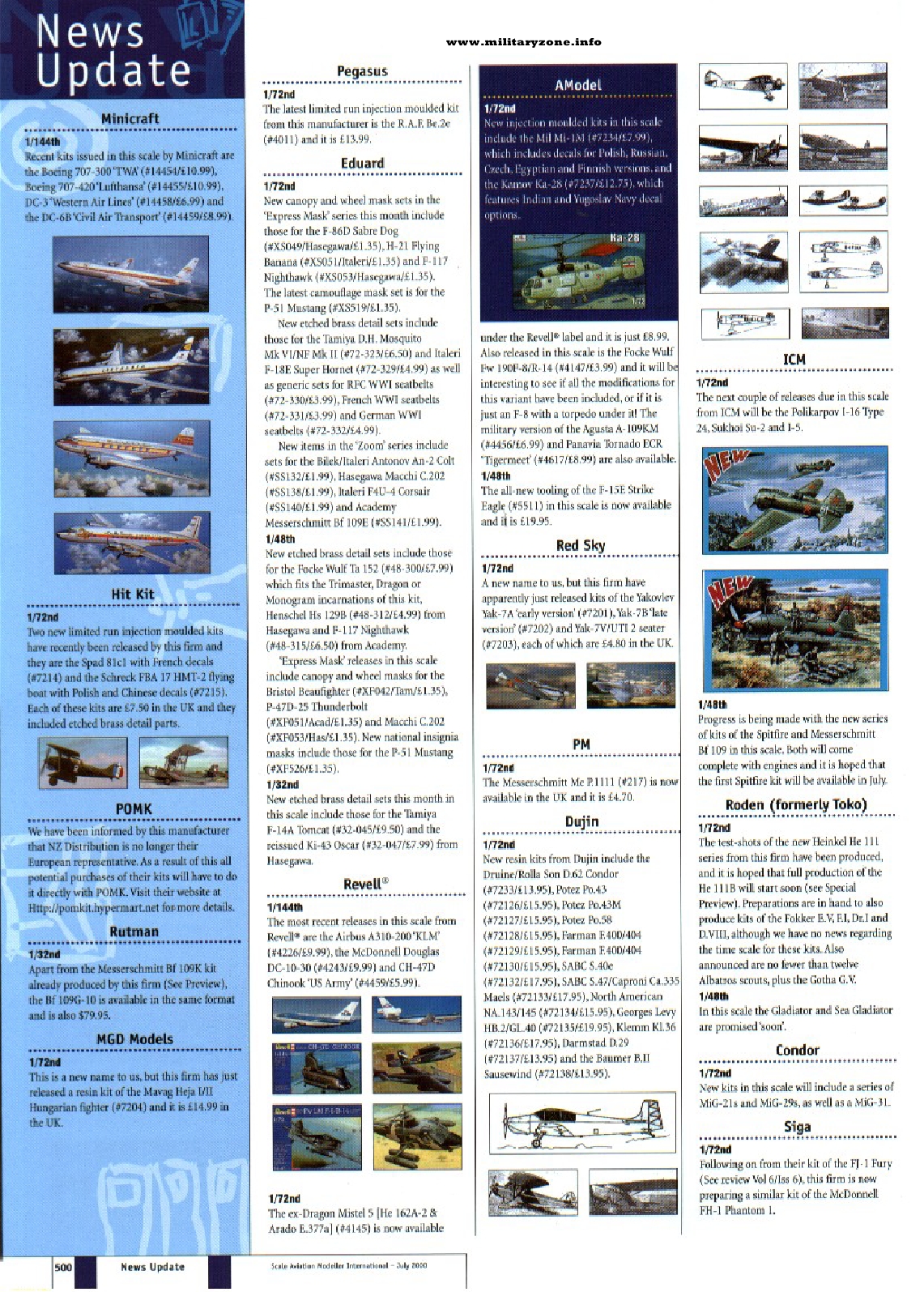 Scale Aviation Modeller International 2000-07